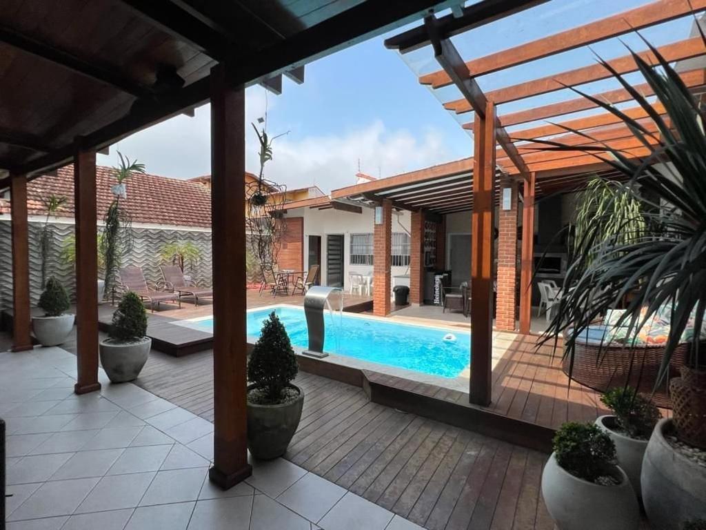 Peruíbe Casa Agradavel Com Piscina, A Poucos Passos Da Praia מראה חיצוני תמונה