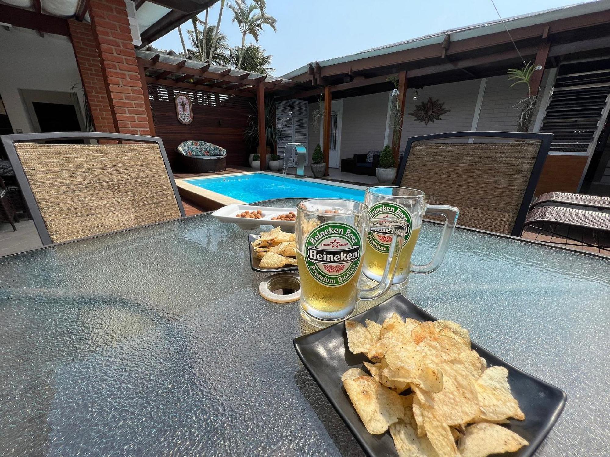 Peruíbe Casa Agradavel Com Piscina, A Poucos Passos Da Praia מראה חיצוני תמונה
